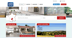 Desktop Screenshot of maisonspartout.fr